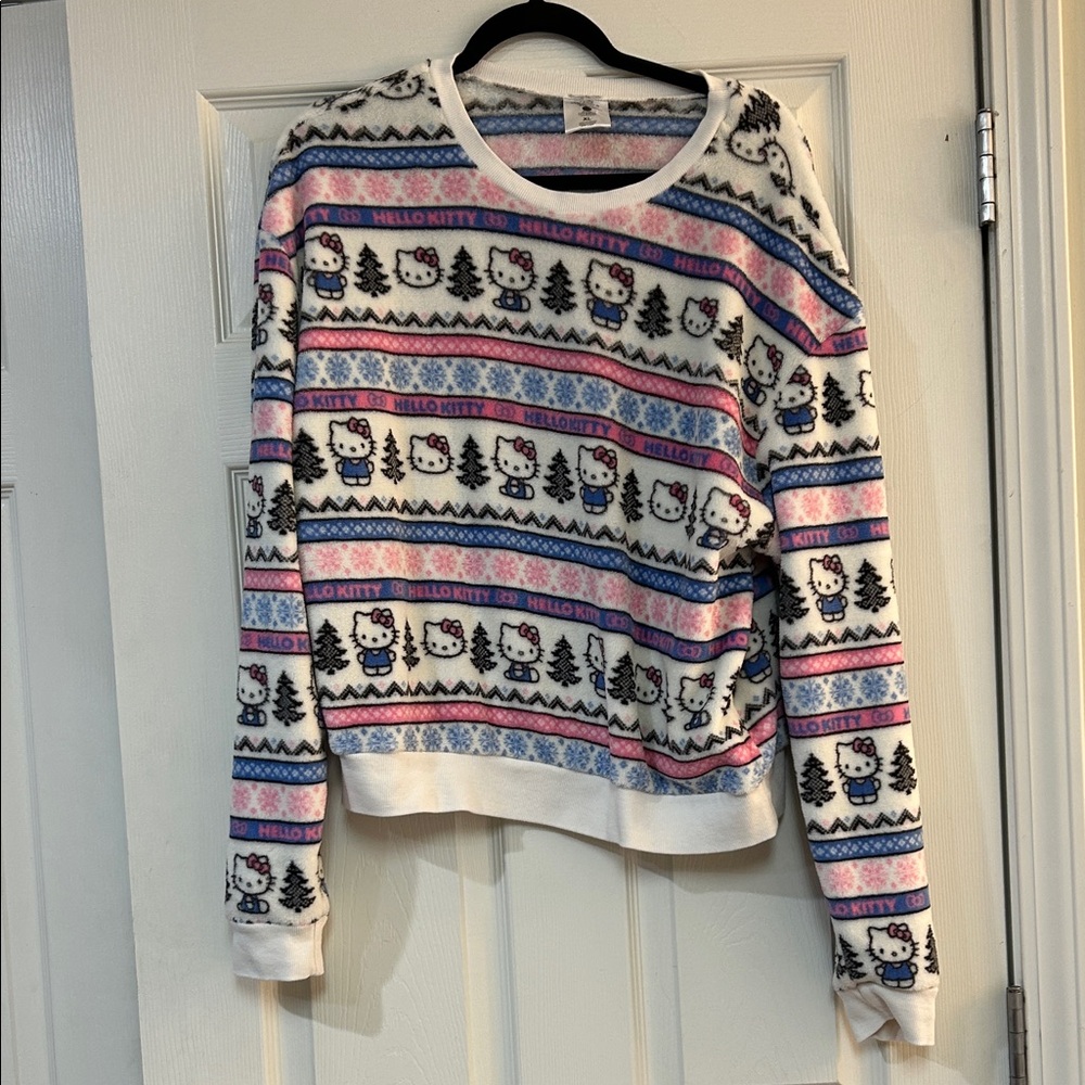 Hello Kitty Christmas Fleece Pullover